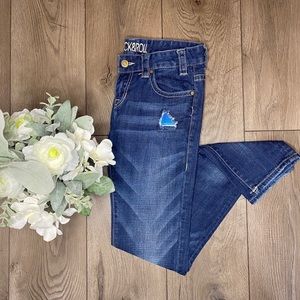 Rock and Roll Cowgirl Patchwork Jeans